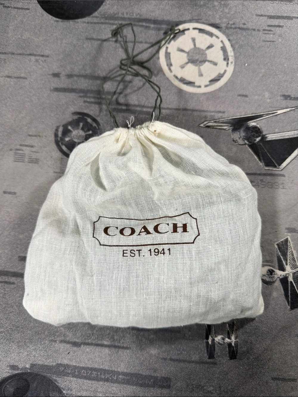 VINTAGE COACH TEAL LEATHER CUFFED GLOVES SZ 6 1/2